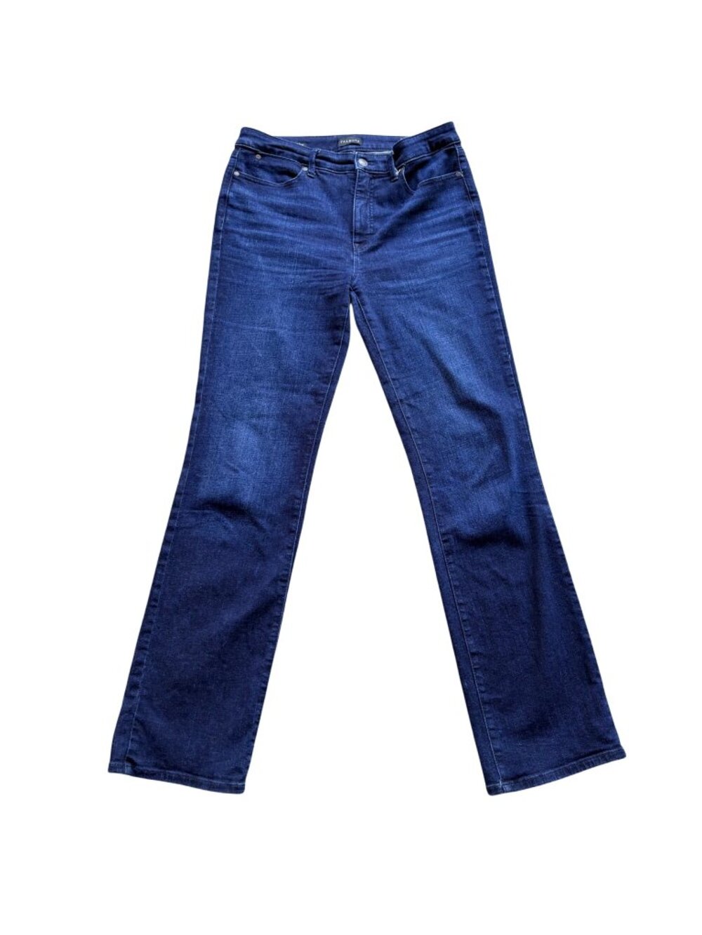 Talbots Barely Boot Jeans Size 6 Dark Wash Stretch Denim Mid Rise Classic Fit
